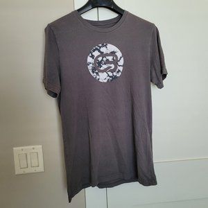 Men's Unisex CycleBar tee with marble/moon logo